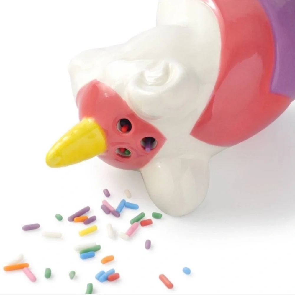 3 for $15 SALE Target Bullseye Playground Ceramic Unicorn Shaped Sprinkle Shaker